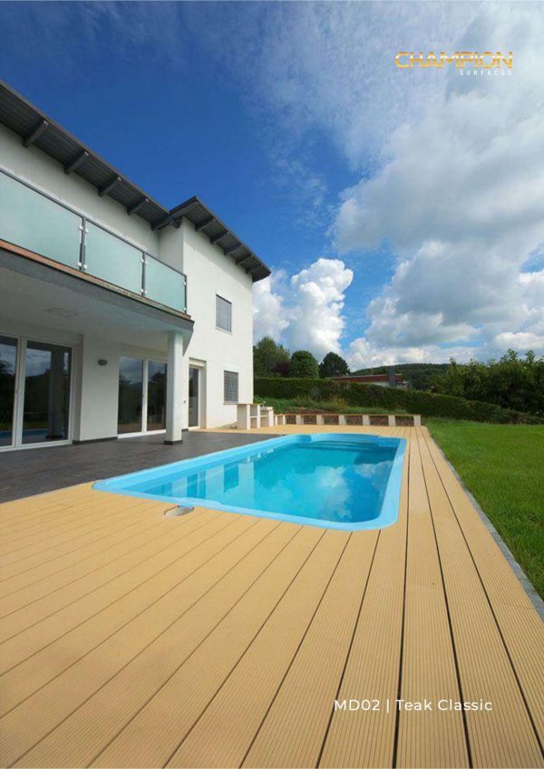 CHAMPION MODERN GROOVE DECKING
